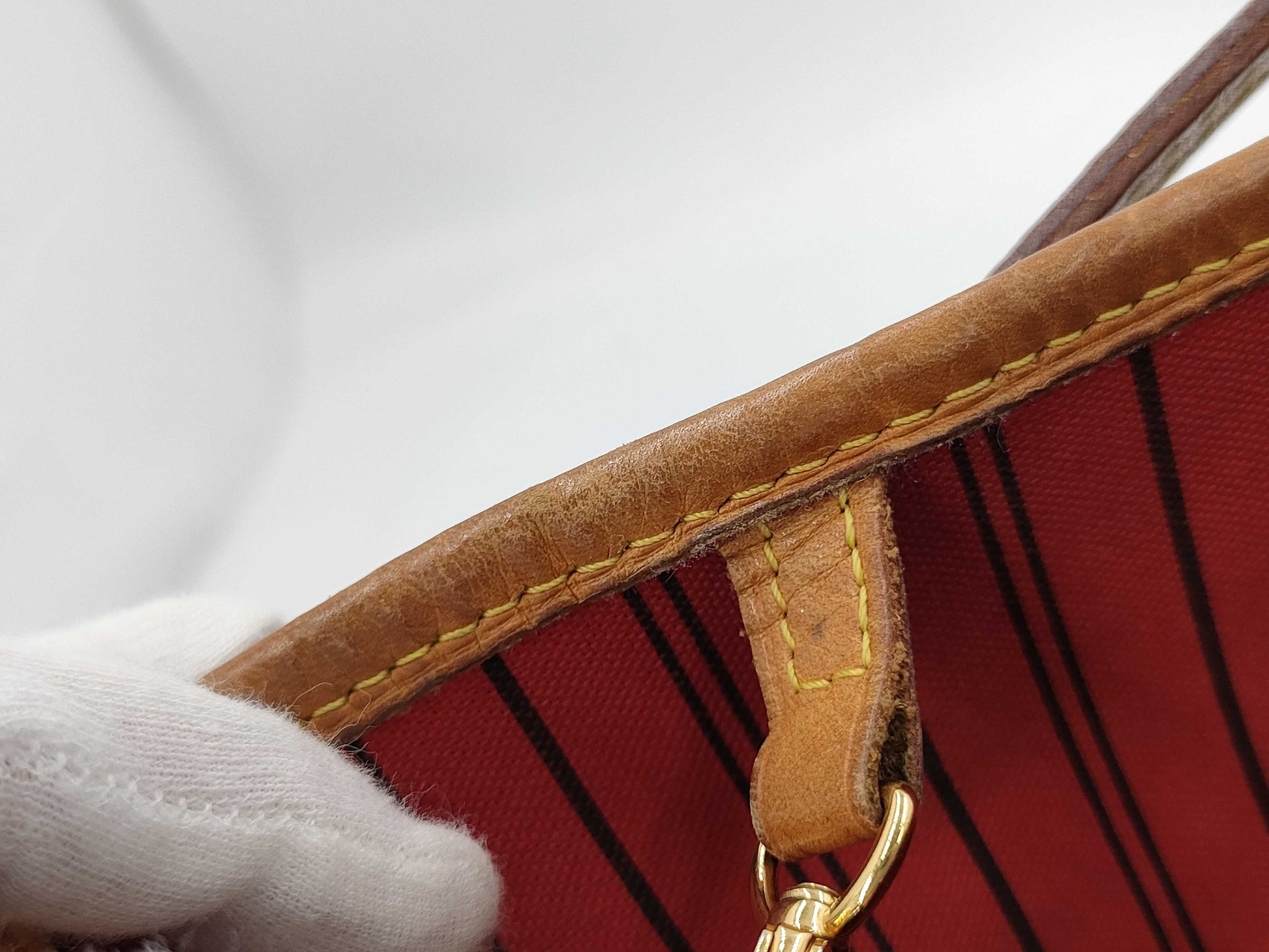 LOUIS VUITTON AR0167 Monogram M40156 Neverfull MM Old Model Tote Bag