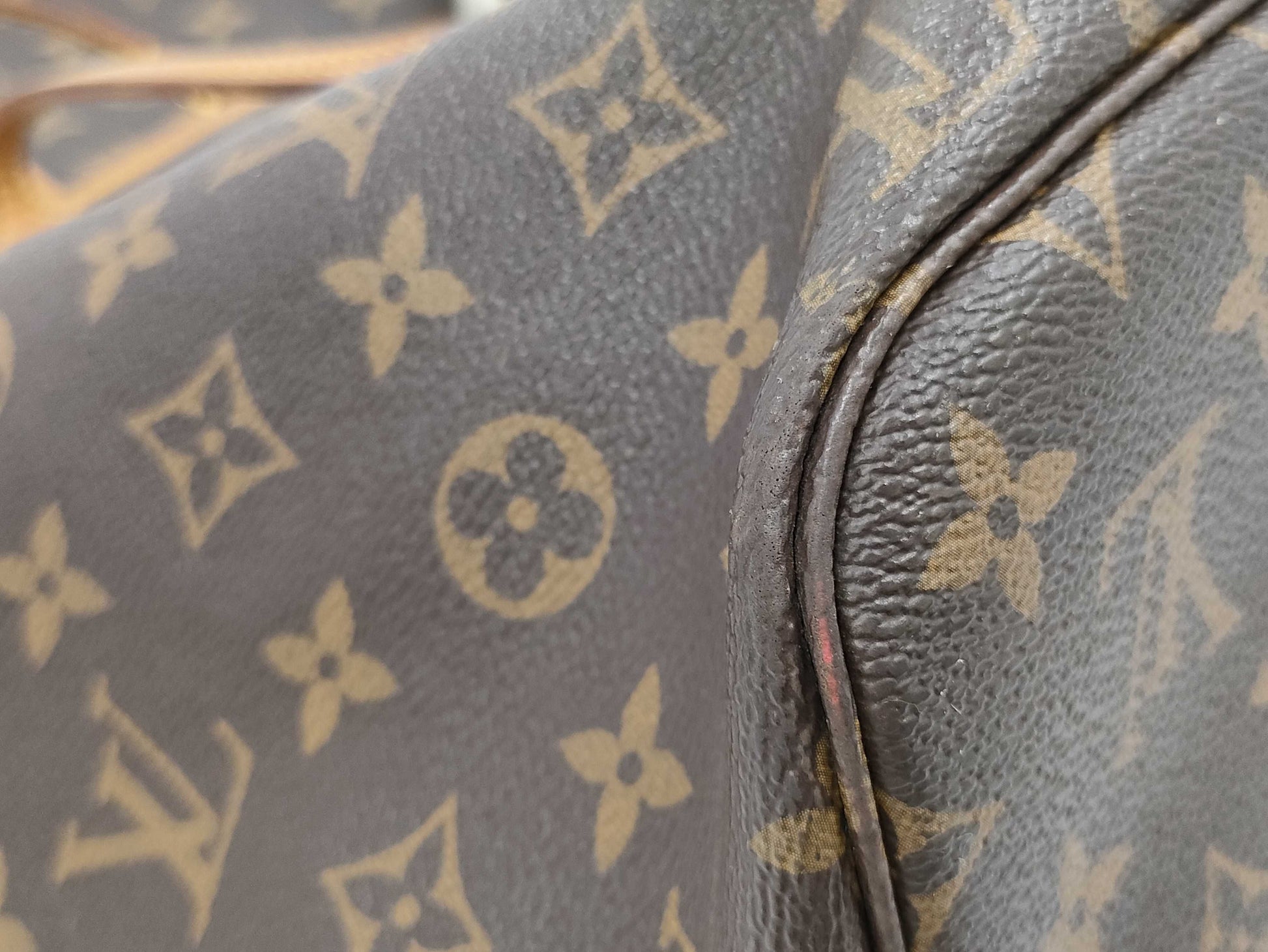 LOUIS VUITTON AR0167 Monogram M40156 Neverfull MM Old Model Tote Bag