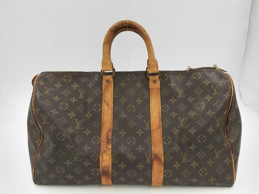 LOUIS VUITTON 842 Monogram M41426 Keepall 50 Boston Bag