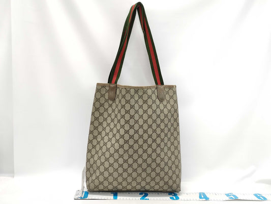 GUCCI GG Supreme Sherry Tote Bag