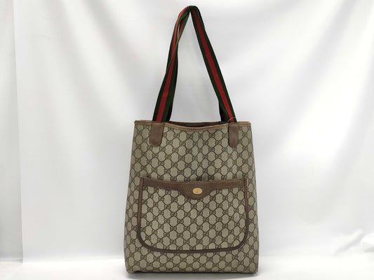 GUCCI GG Supreme Sherry Tote Bag