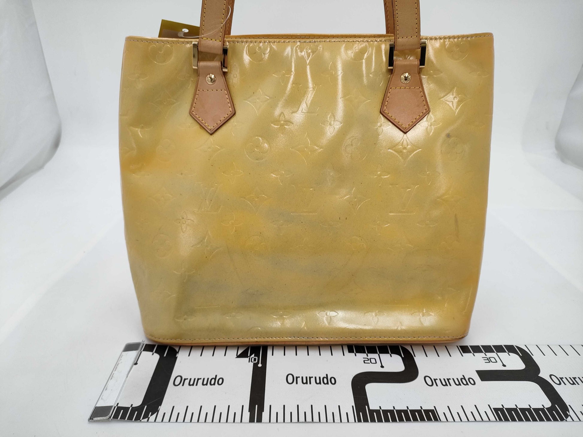 LOUIS VUITTON Vernis Houston M91055 LW0999 Tote Bag