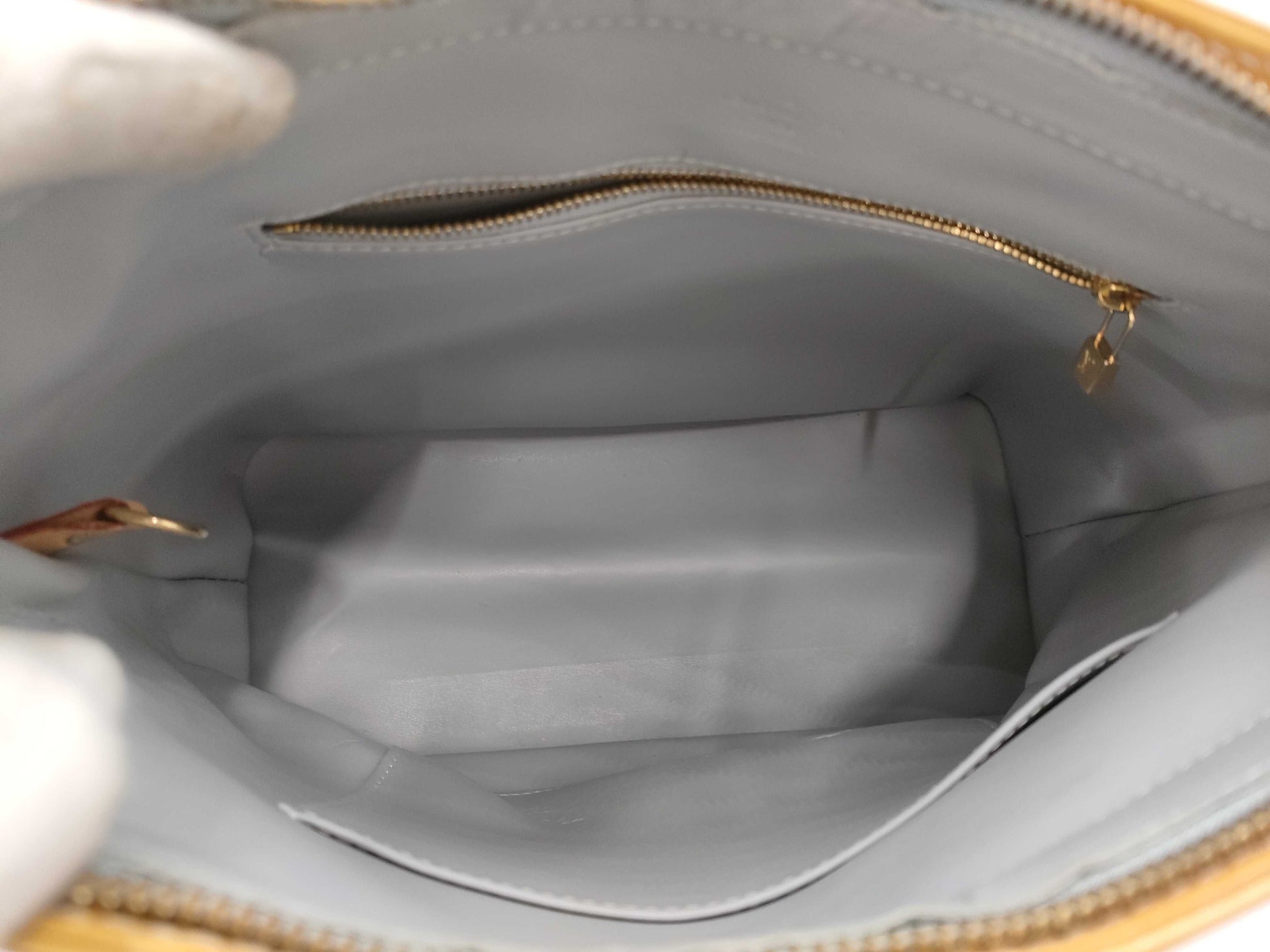 LOUIS VUITTON Vernis Houston M91055 LW0999 Tote Bag