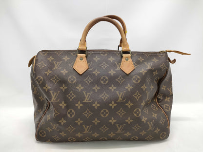 LOUIS VUITTON Monogram M41107 Speedy 35 Boston Bag
