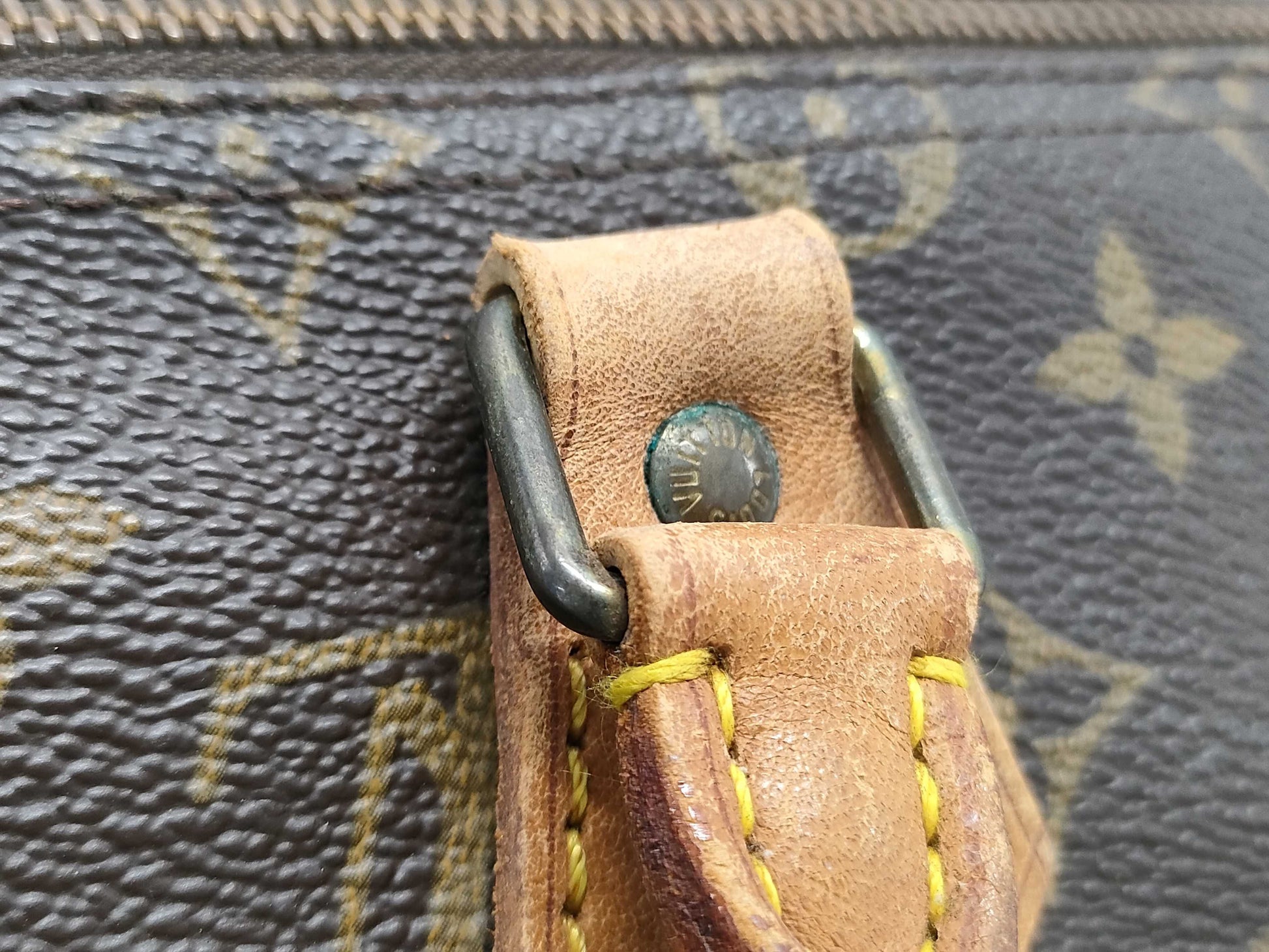 LOUIS VUITTON Monogram M41107 Speedy 35 Boston Bag