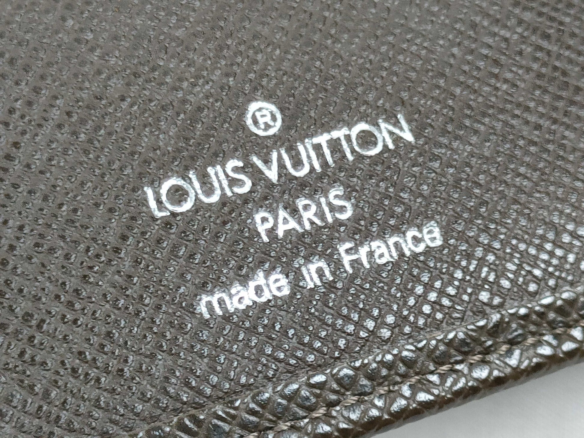 LOUIS VUITTON Taiga Bifold Wallet Brown/Green 2-Piece Billfold
