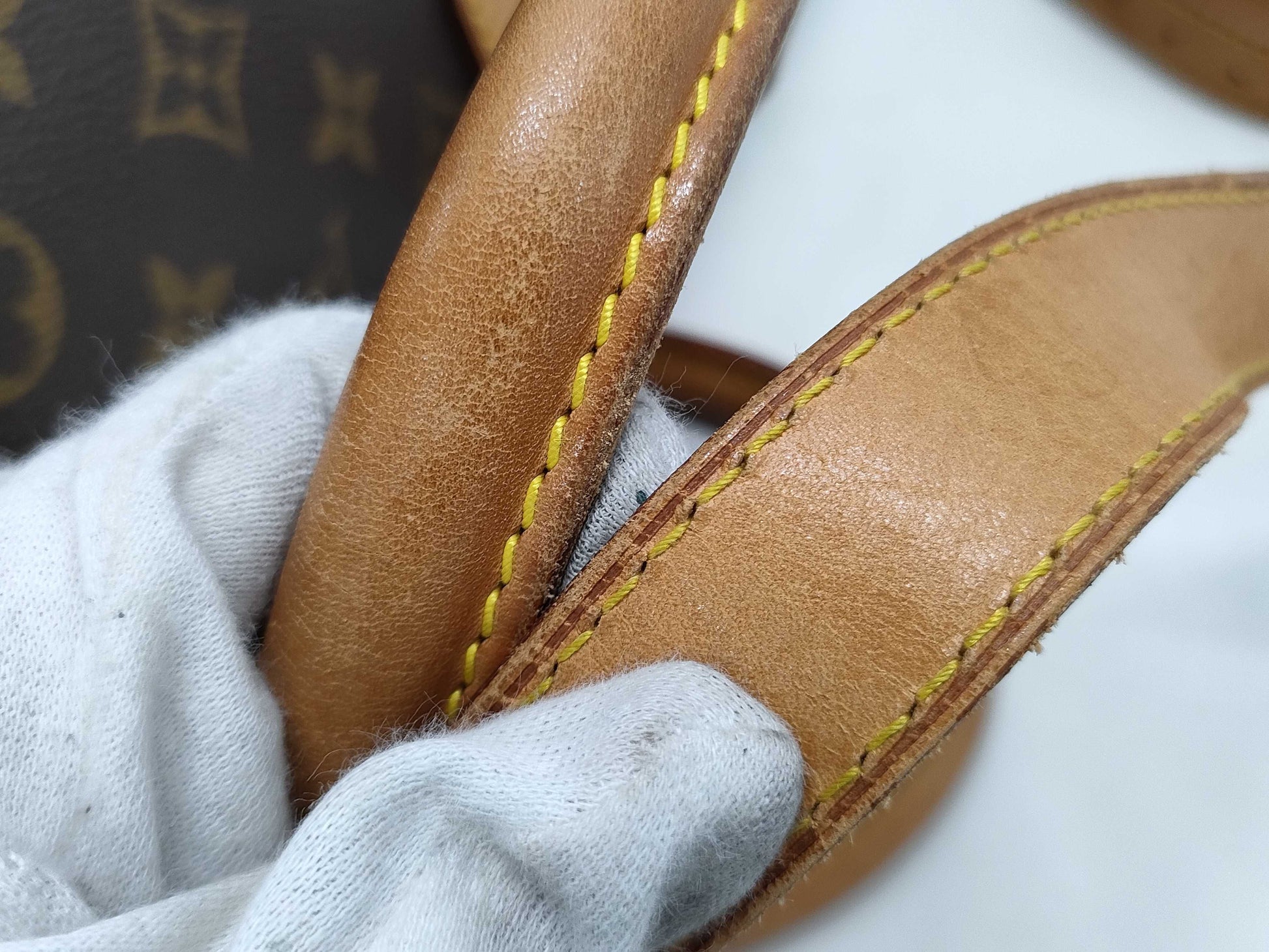 LOUIS VUITTON Monogram M41414 Keepall Bandouliere 55 Boston Bag