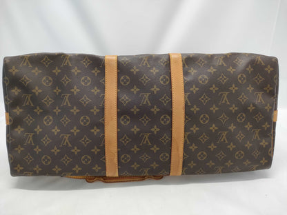 LOUIS VUITTON Monogram M41414 Keepall Bandouliere 55 Boston Bag