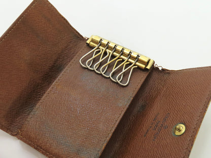 LOUIS VUITTON Monogram M62630 Multicle 6 Key Case/Key Holder