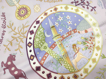 HERMES Carré Mediterranean Port Town Scarf