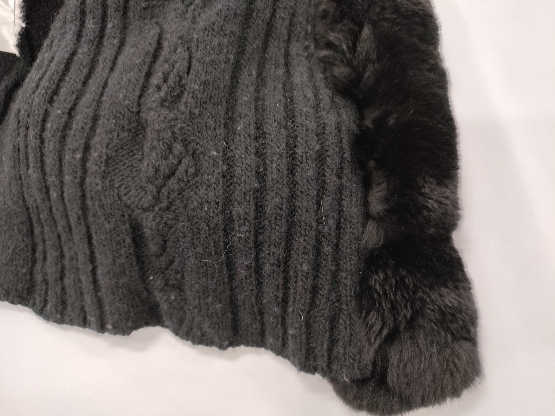 Dior rabbit fur jacket jacket