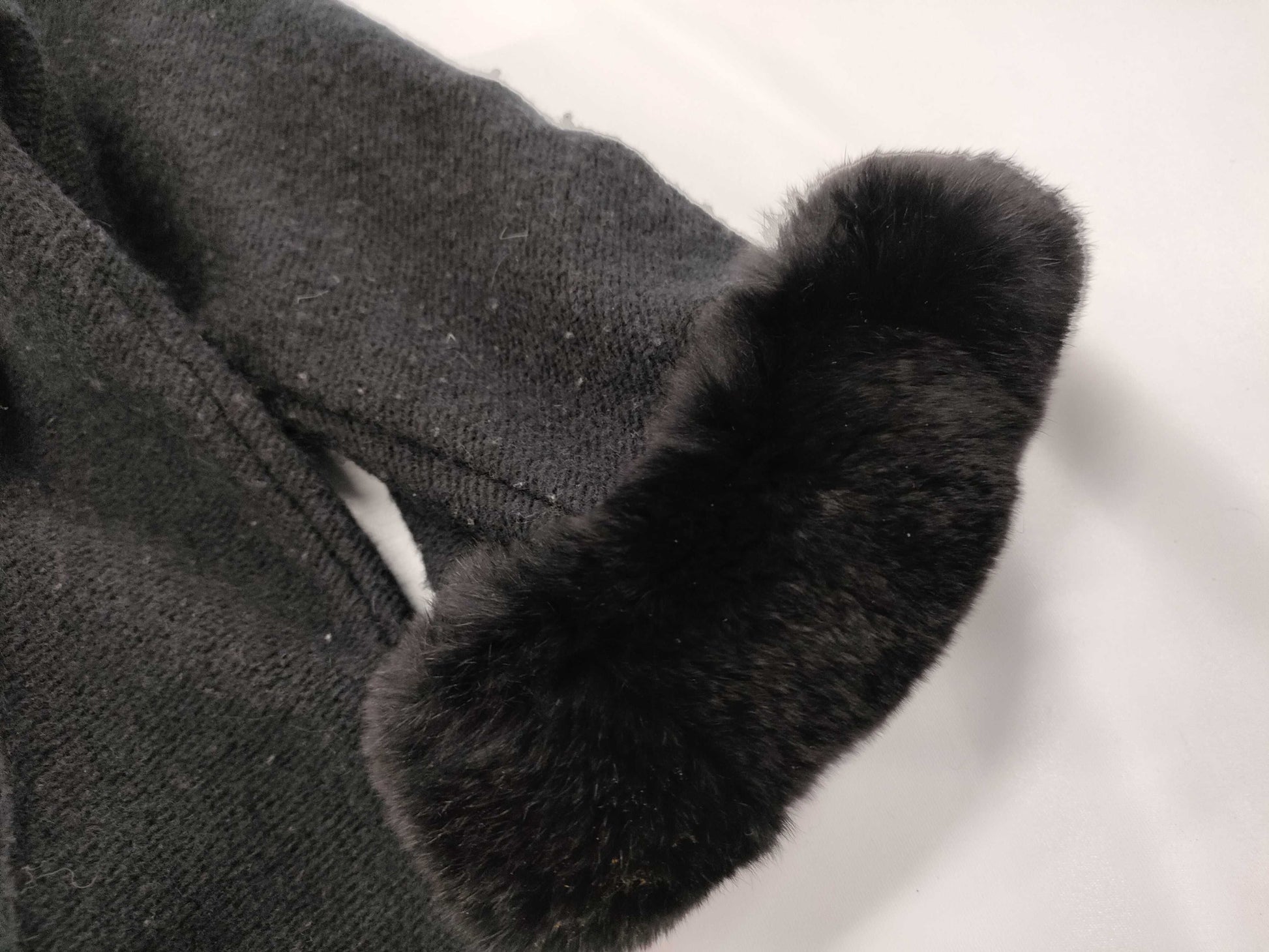 Dior rabbit fur jacket jacket