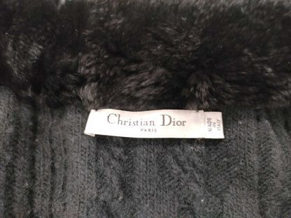 Dior rabbit fur jacket jacket