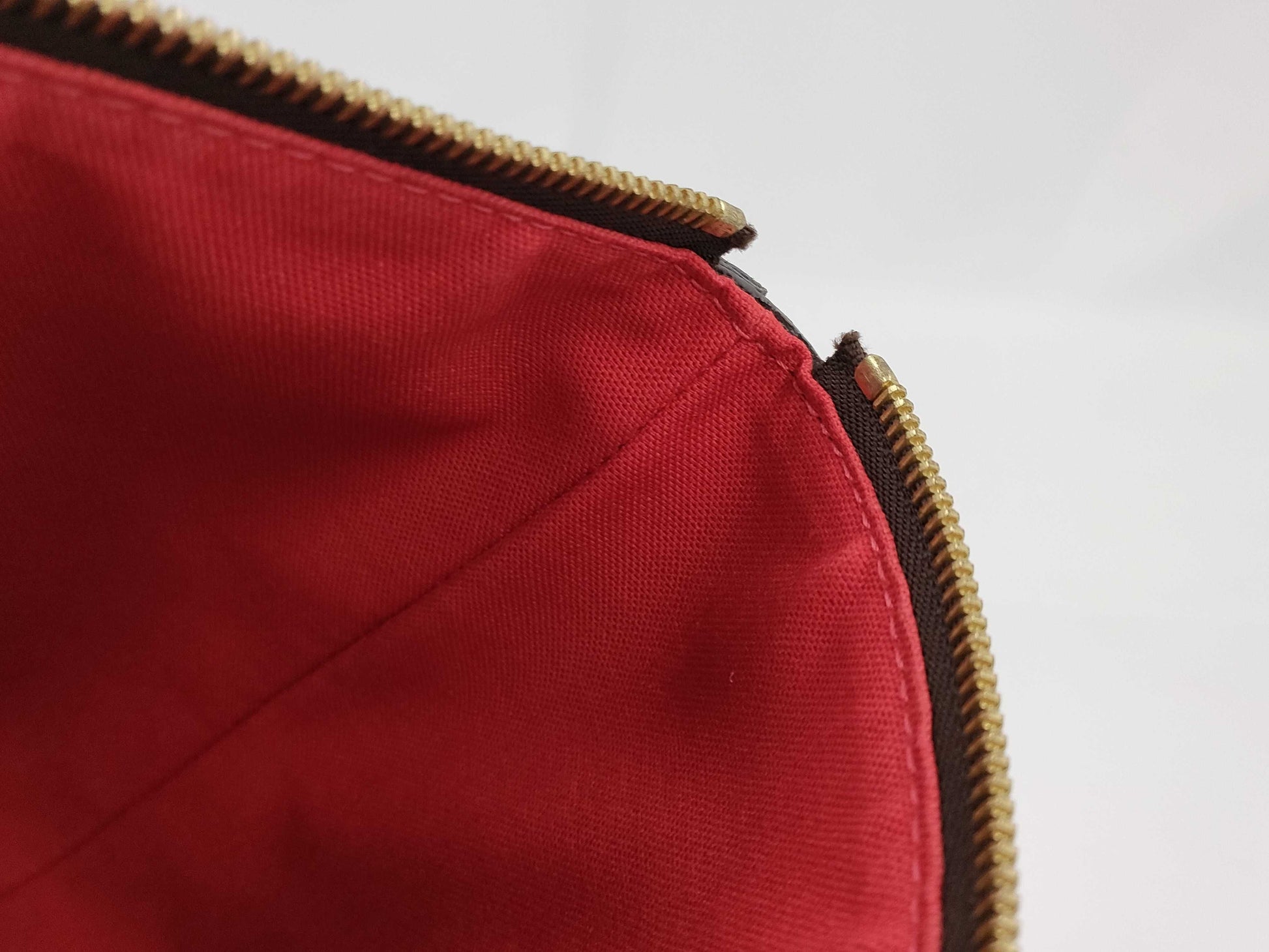 LOUIS VUITTON RI4175 Damier Sienna PM Handbag