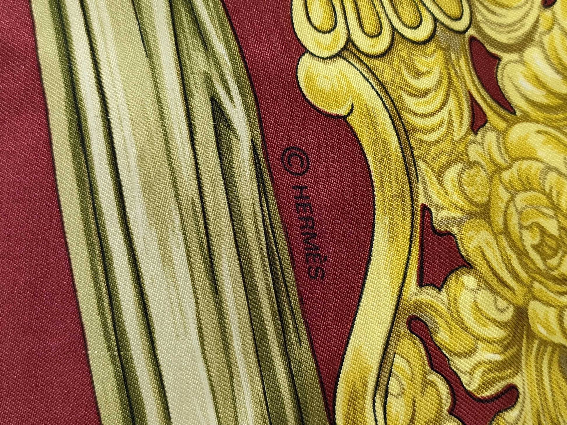 HERMES Carre 90 ETRIERS Scarf