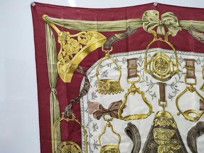 HERMES Carre 90 ETRIERS Scarf