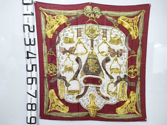 HERMES Carre 90 ETRIERS Scarf