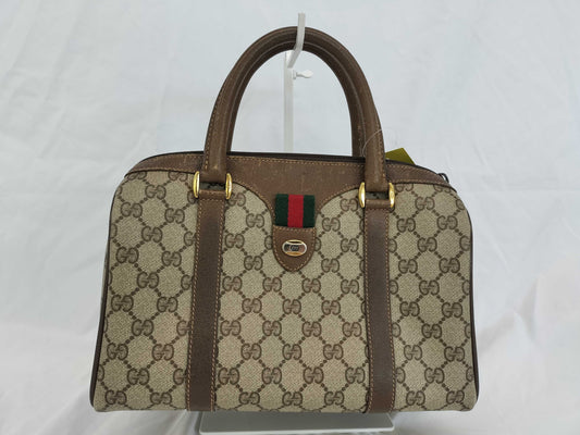 GUCCI GG Supreme Shelly Old Handbag