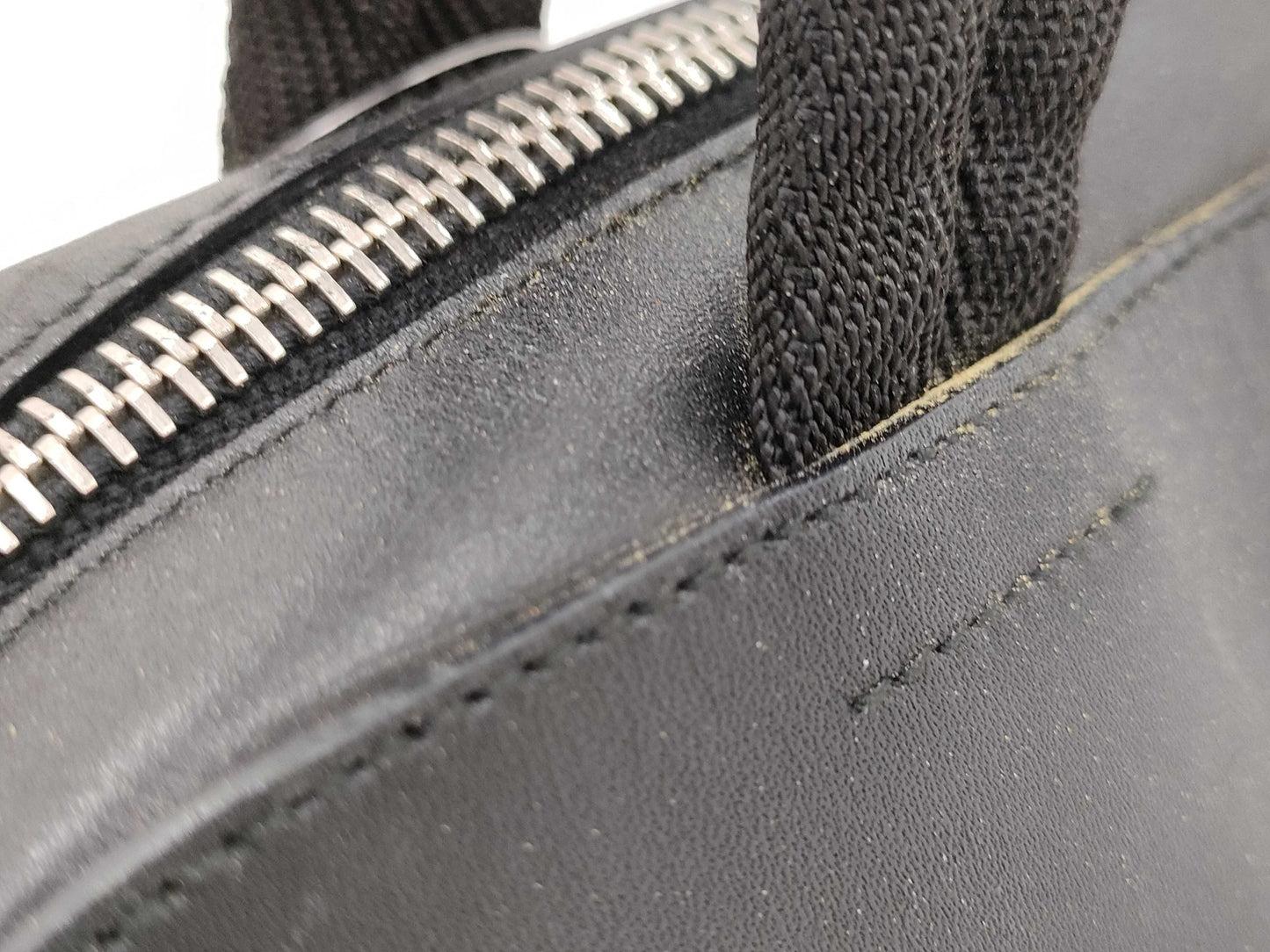 PRADA leather handbag black handbag