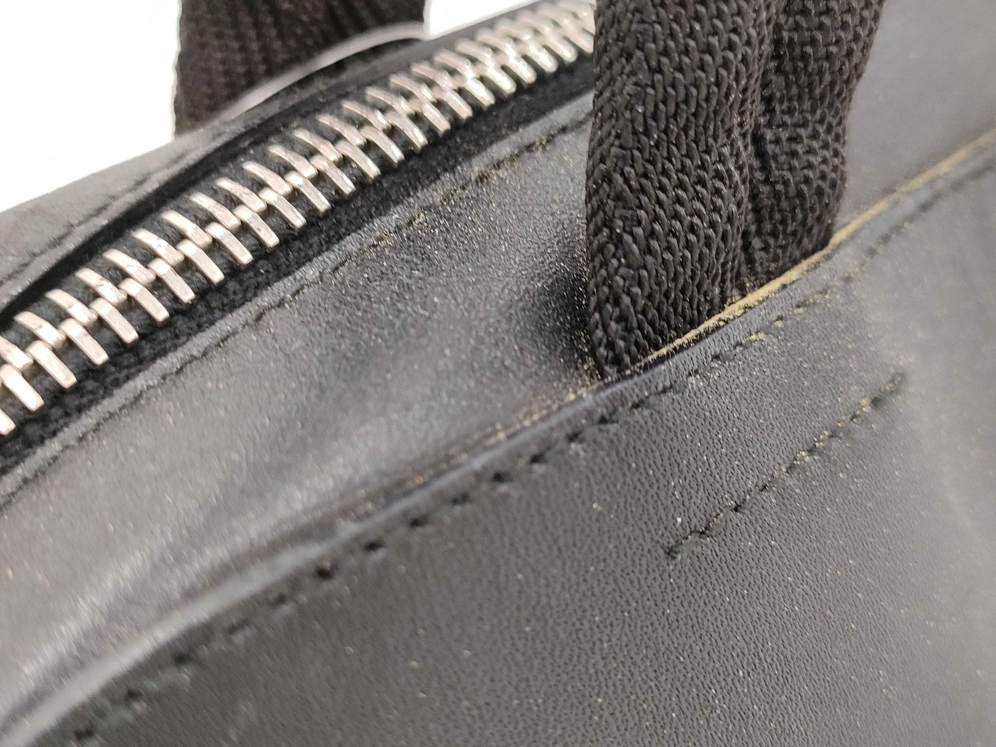 PRADA leather handbag black handbag