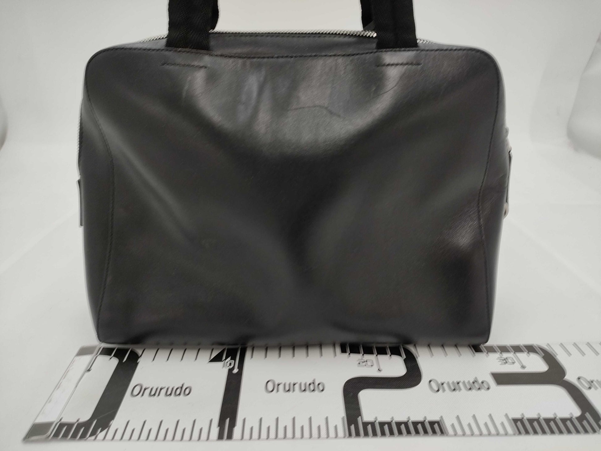PRADA leather handbag black handbag