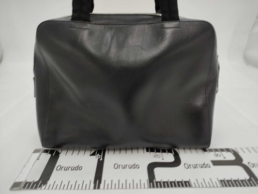 PRADA leather handbag black handbag