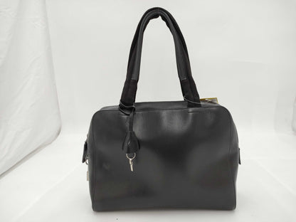 PRADA leather handbag black handbag