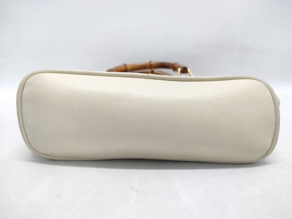 GUCCI Bamboo 007 1014 0231 2-Way Bag Handbag