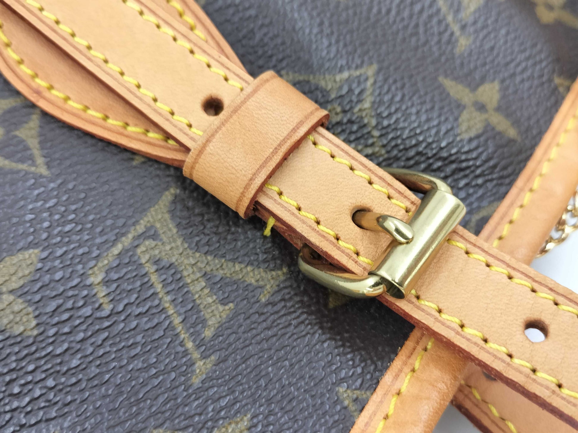 LOUIS VUITTON Monogram M42238 / with Petit Bucket Pouch / Made in 2002 Tote Bag