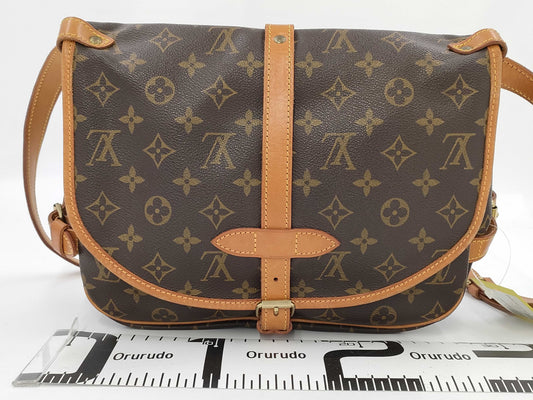 LOUIS VUITTON Monogram M42256 / Saumur 30 / 1993 Shoulder Bag