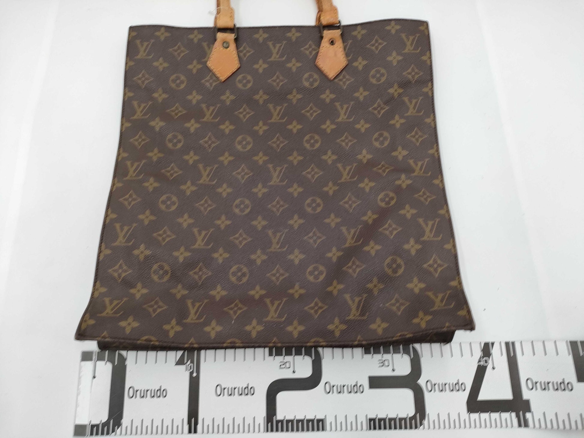 LOUIS VUITTON Monogram Monogram Sac Plat Bag