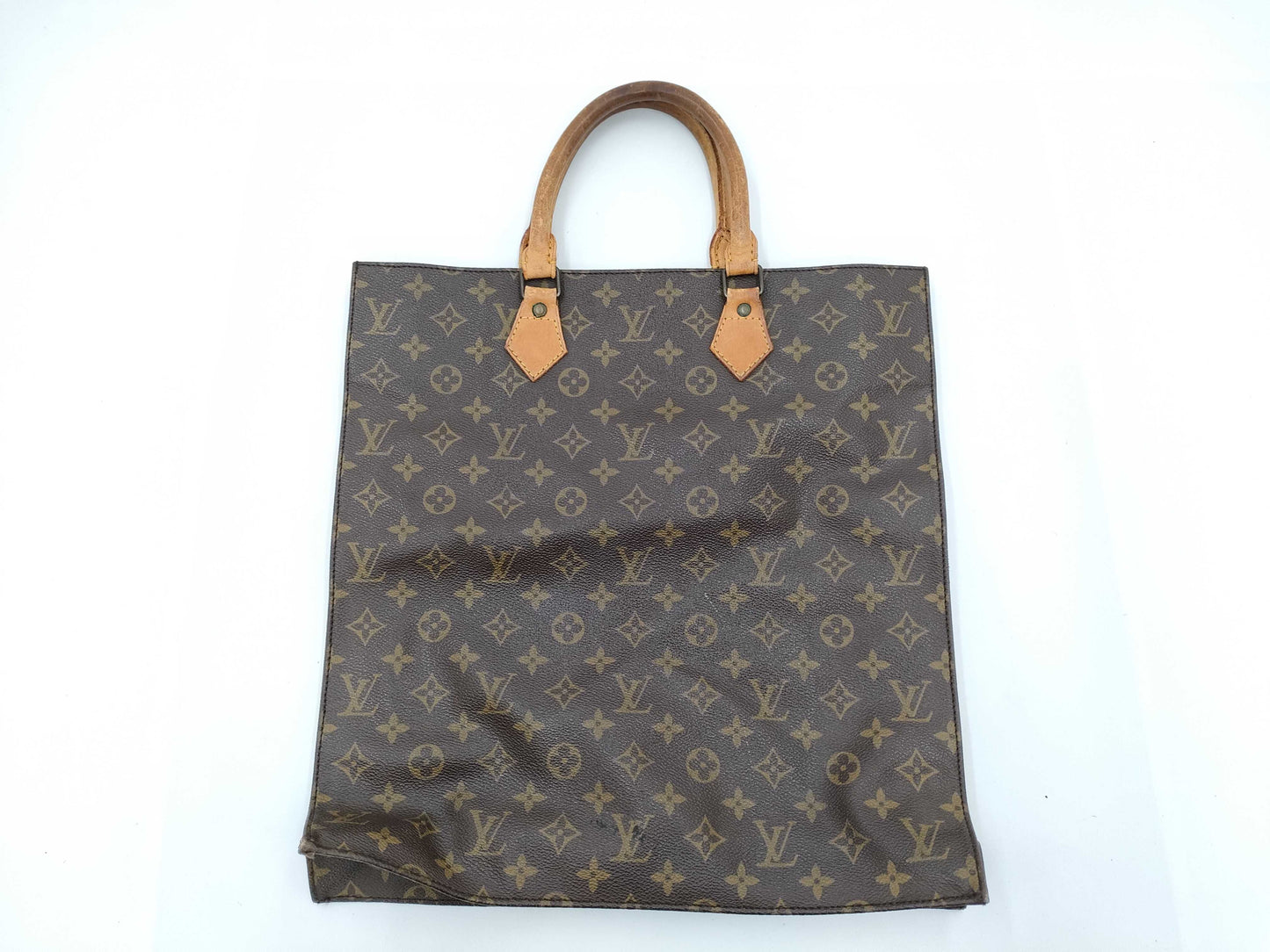 LOUIS VUITTON Monogram Monogram Sac Plat Bag