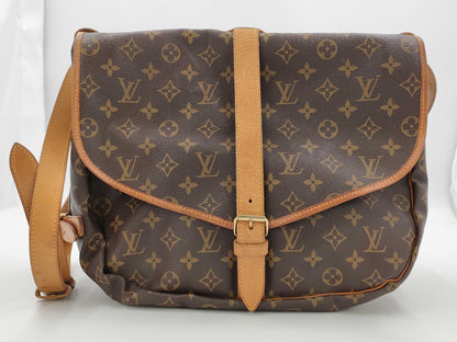 LOUIS VUITTON Monogram Saumur Shoulder Bag