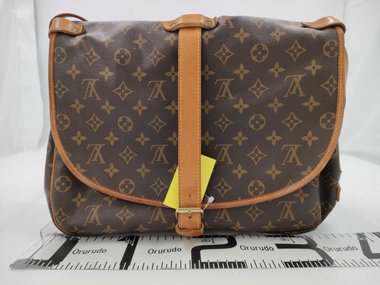 LOUIS VUITTON Monogram Saumur Shoulder Bag
