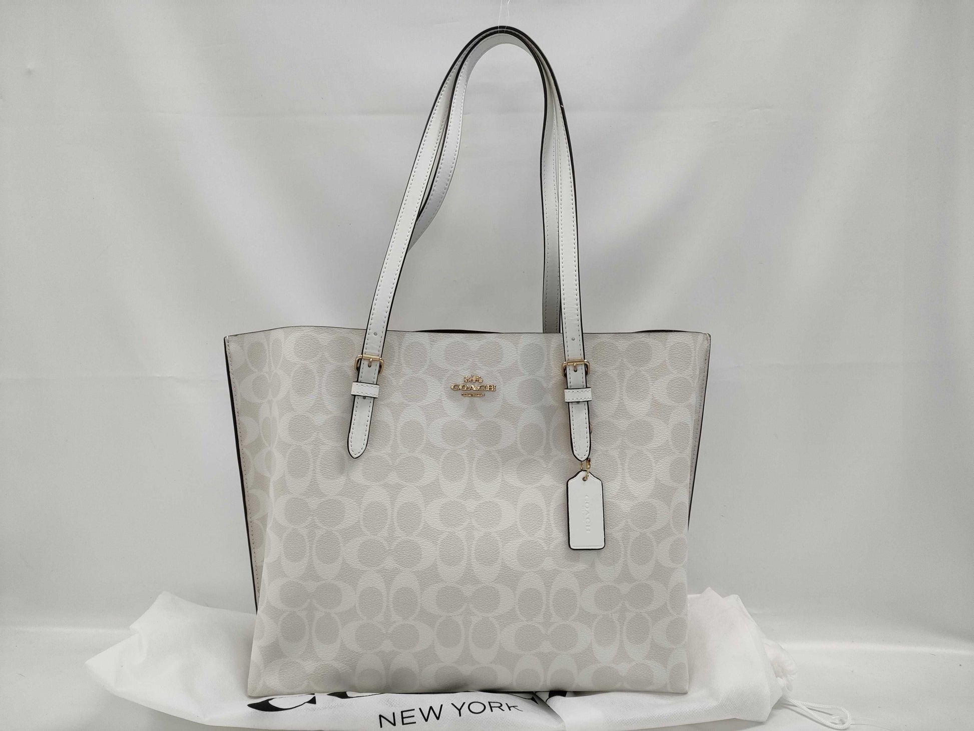 COACH Signature PVC Tote Bag 1665 Tote Bag