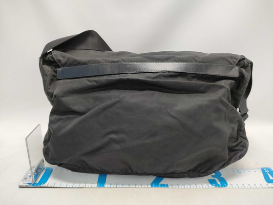 PRADA nylon messenger shoulder bag
