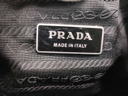 PRADA nylon messenger shoulder bag