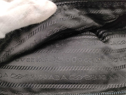 PRADA nylon messenger shoulder bag