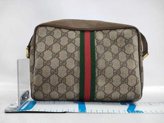 GUCCI Old Gucci Sherry Line Shoulder Bag