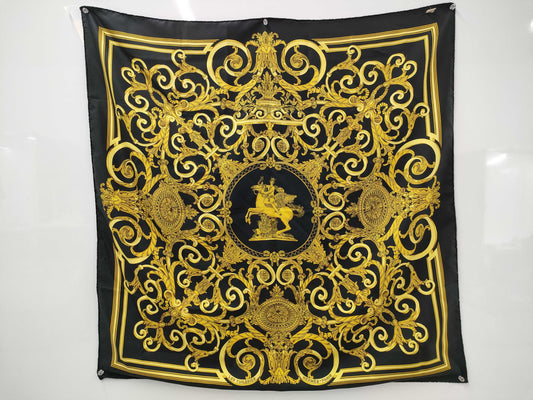 HERMES Carre Navy/Scarf