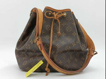 LOUIS VUITTON Monogram Petit Noe Handbag