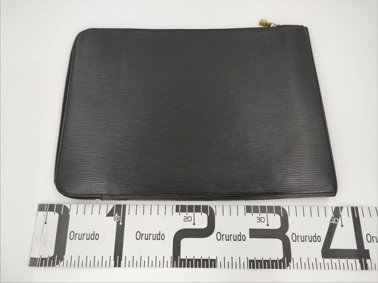 LOUIS VUITTON Epi Pochette Jour GM M64153 Clutch L-Zip Bag