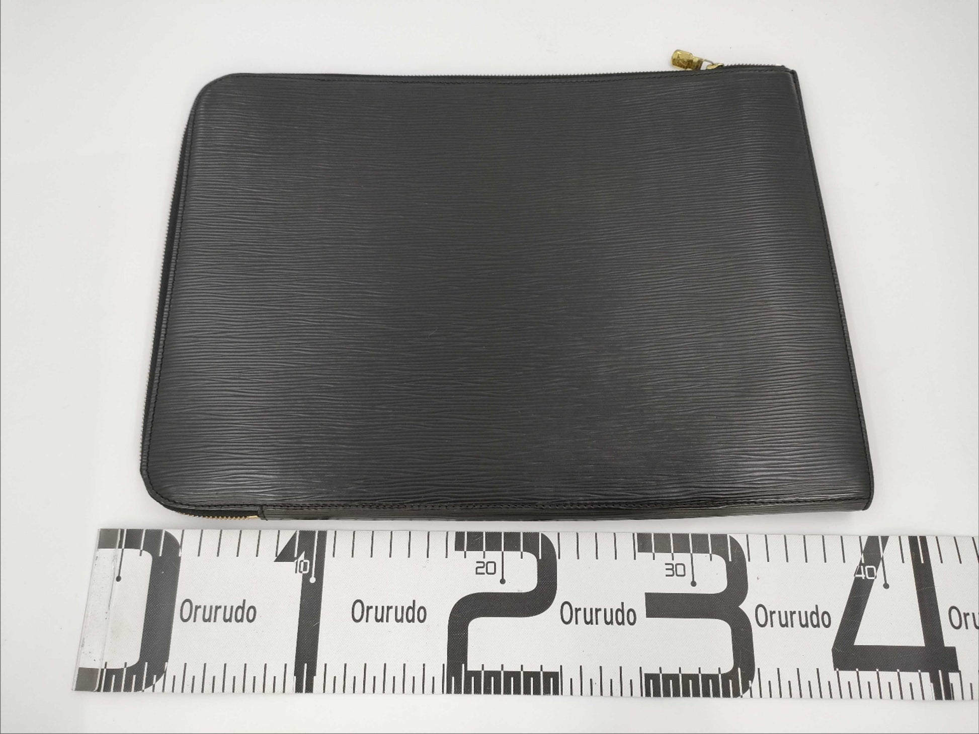 LOUIS VUITTON Epi Pochette Jour GM M64153 Clutch L-Zip Bag