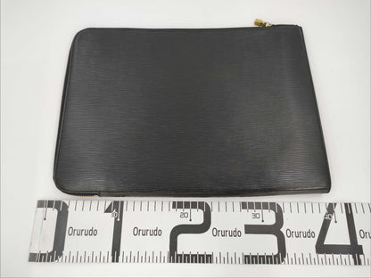 LOUIS VUITTON Epi Pochette Jour GM M64153 Clutch L-Zip Bag
