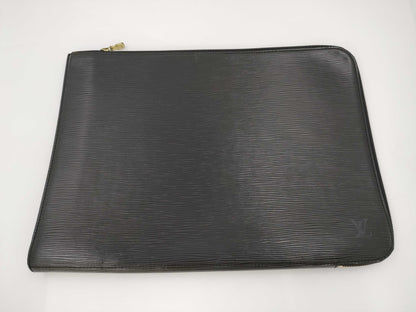 LOUIS VUITTON Epi Pochette Jour GM M64153 Clutch L-Zip Bag