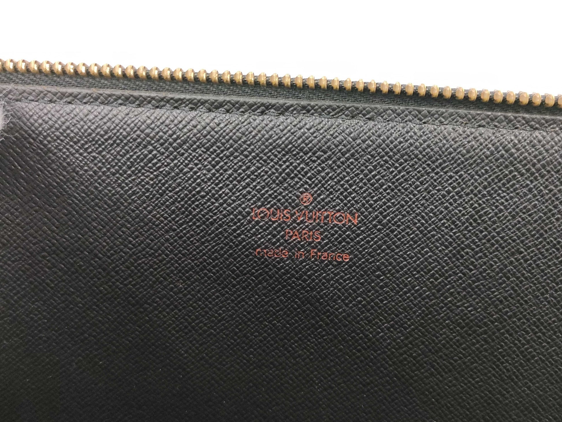 LOUIS VUITTON Epi Pochette Jour GM M64153 Clutch L-Zip Bag