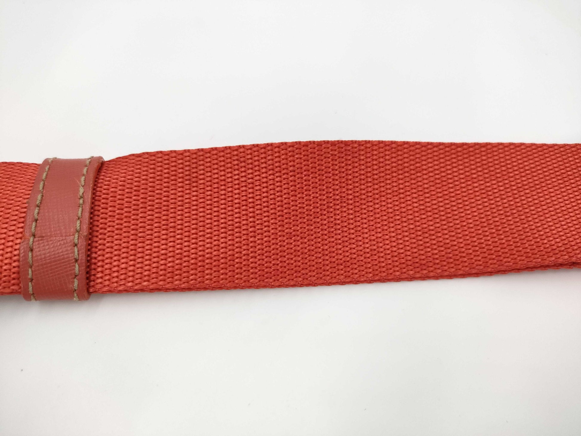 PRADA Nylon Shoulder Bag/Orange/Shoulder Bag