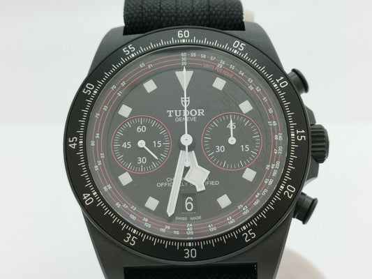 TUDOR Pelagos FXD Chrono 25827KN W4737L1 Black Dial Automatic Men's Watch