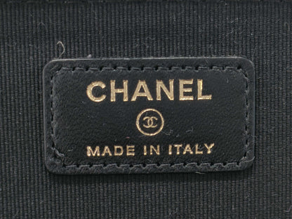 CHANEL Lambskin Vanity Mini Top Handle 2-Way Shoulder Bag