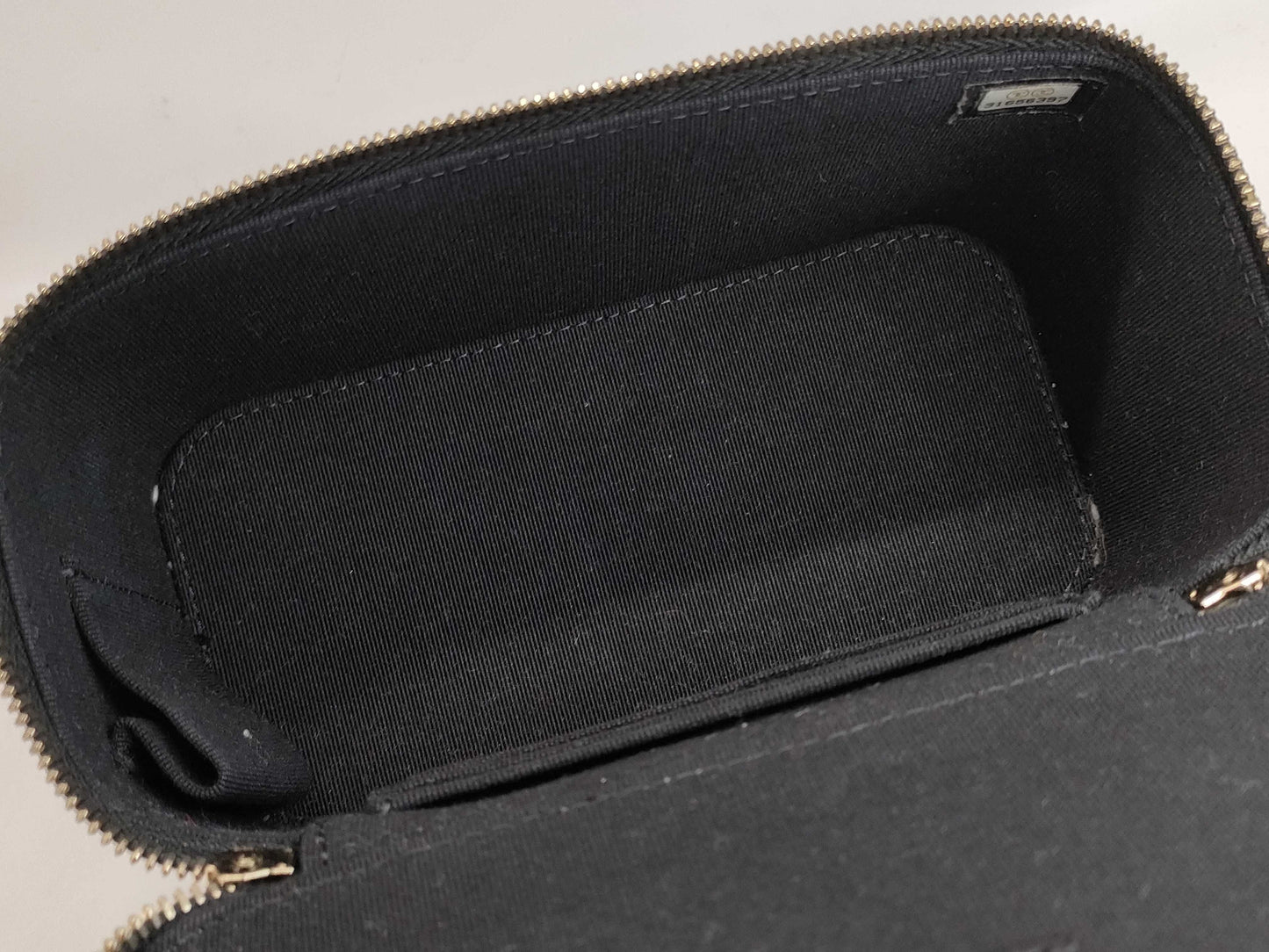 CHANEL Lambskin Vanity Mini Top Handle 2-Way Shoulder Bag